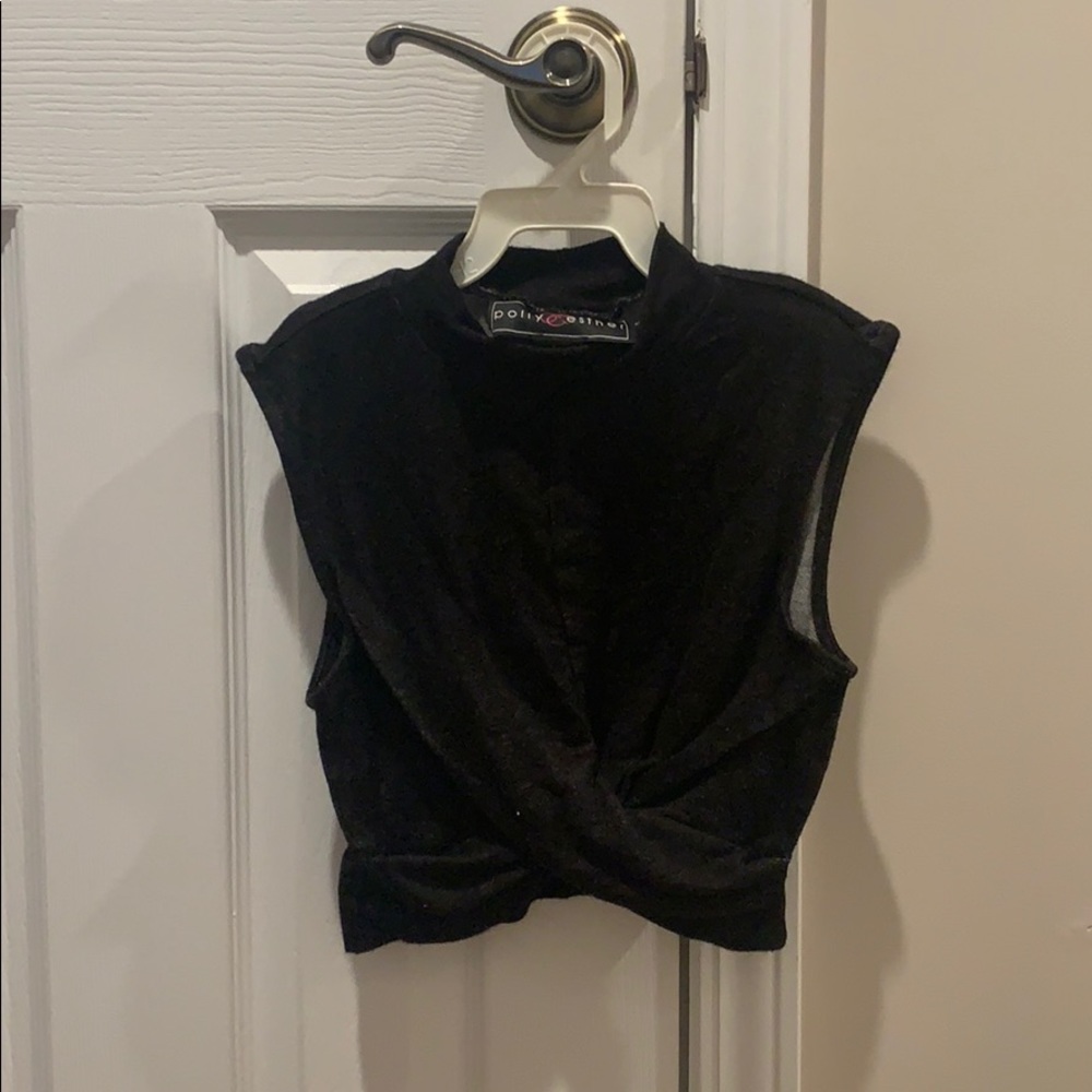 Polly & Esther cropped tank top